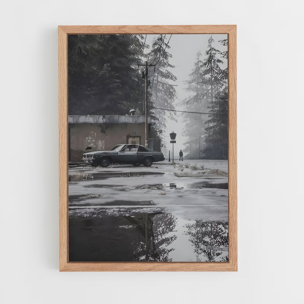 Poster Rues Oubliées – affiche Silent hill (vue 4)